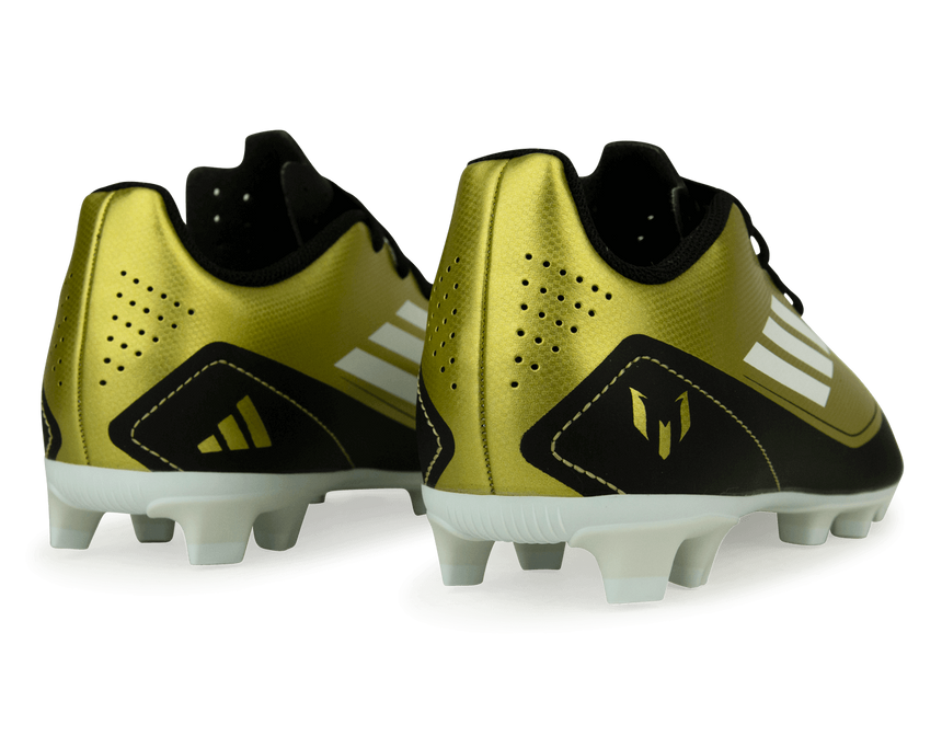 adidas Kids F50 Messi Club FxG Gold/White/Black Rear