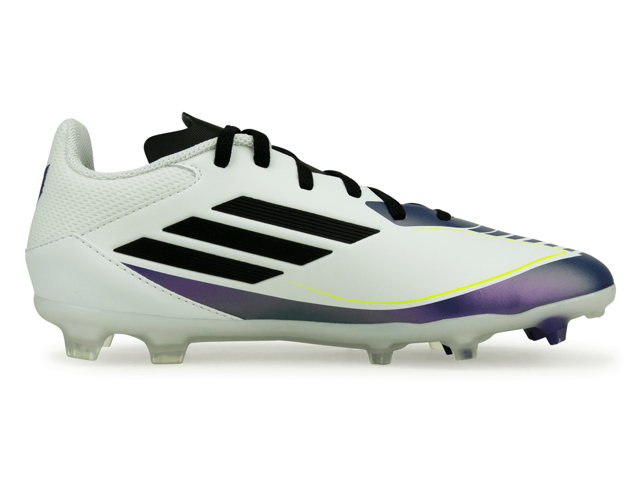 adidas Kids F50 Messi League FG/MG White/Black/Purple Side