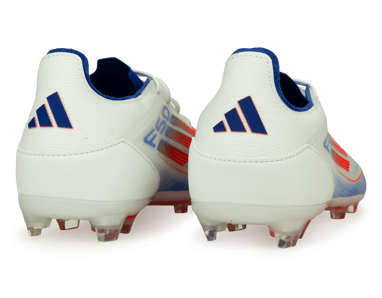 adidas Kids F50 Pro FG White/Lucid Blue Rear