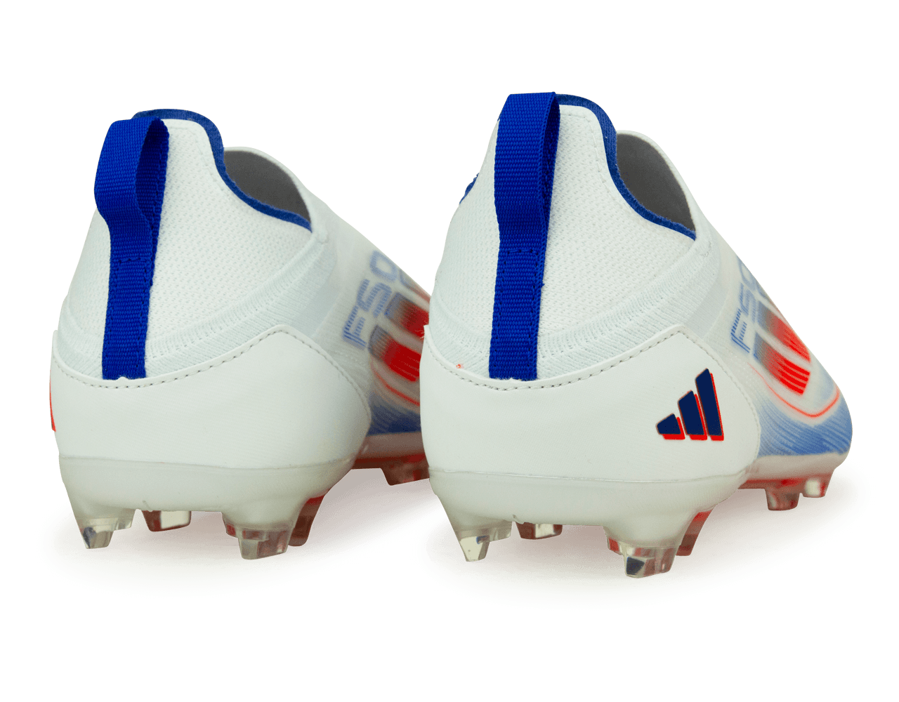 adidas Kids F50 Pro LL FG White/Lucid Blue Rear