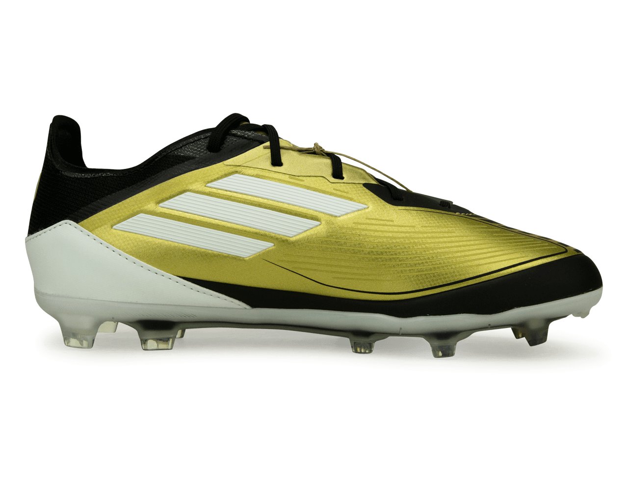 adidas Kids F50 Pro Messi FG Gold/Black/White Side