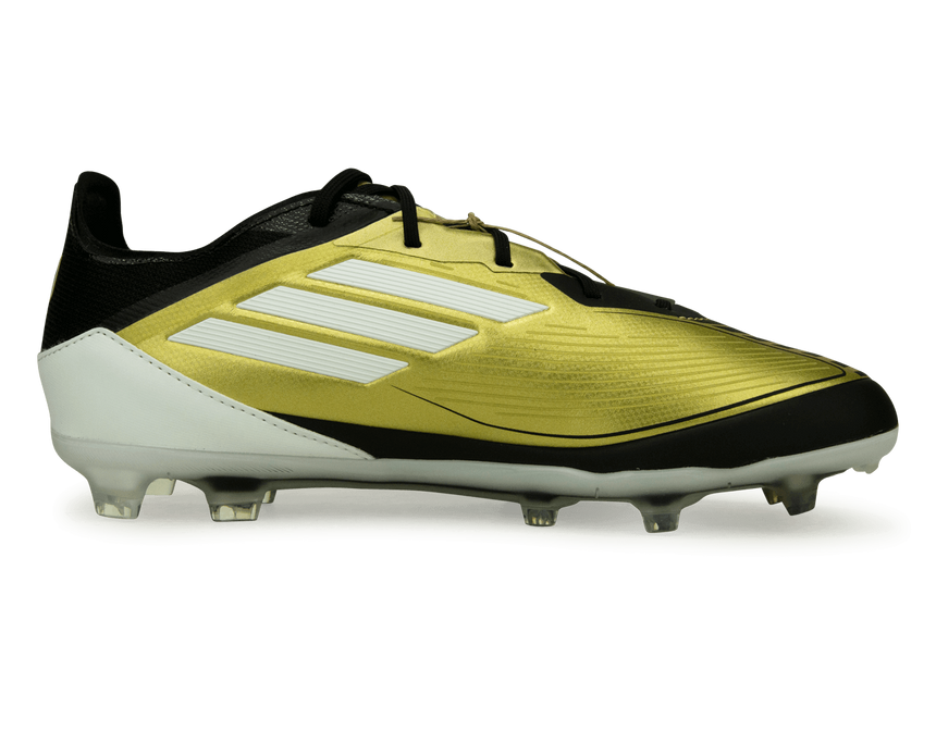 adidas Kids F50 Pro Messi FG Gold/Black/White Side
