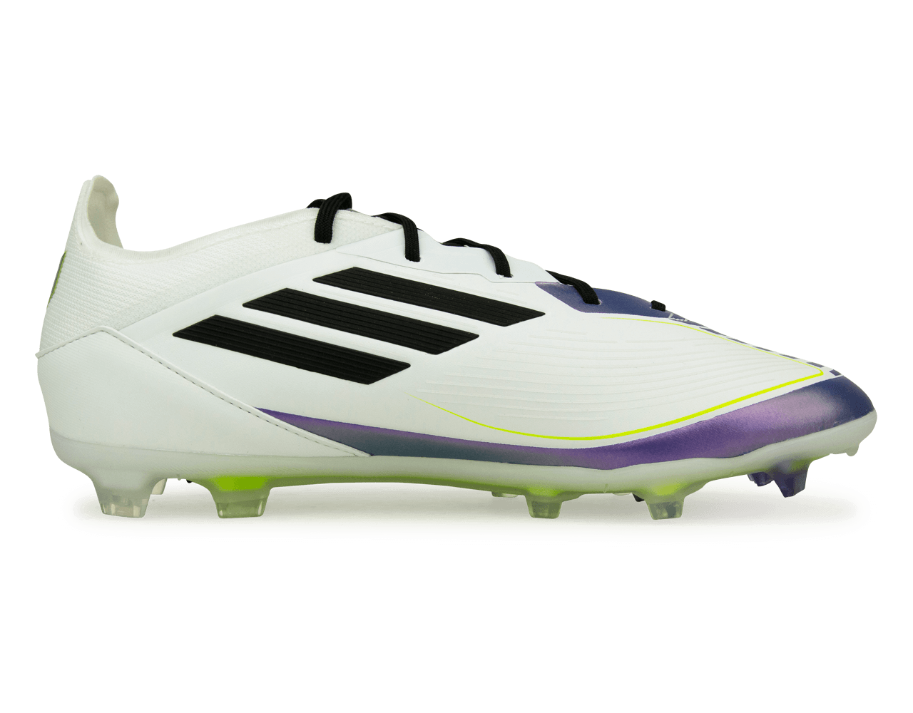 adidas Kids F50 Pro Messi FG White/Black/Purple Side