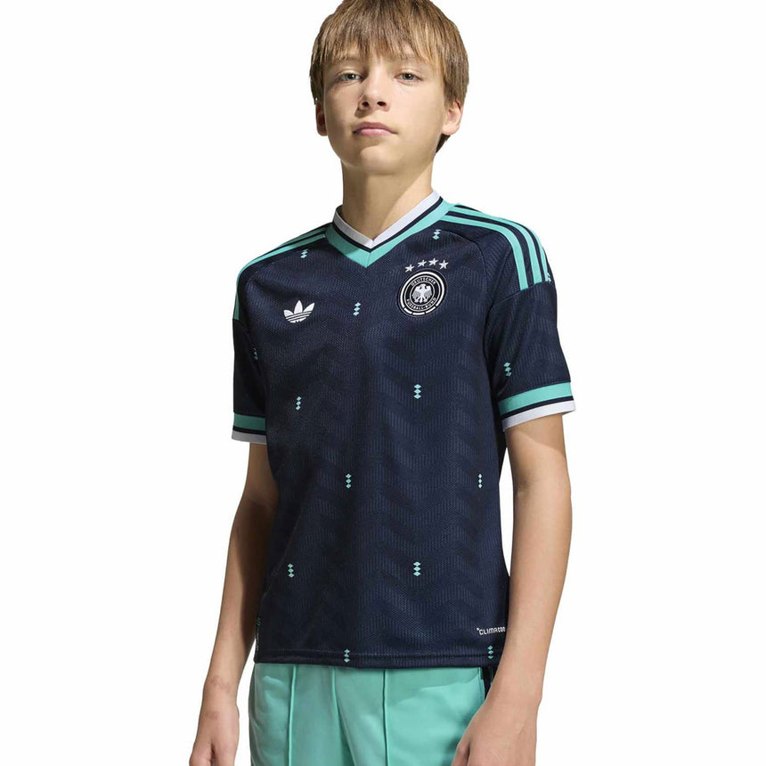 adidas Kids Germany World Cup 2026 Away Jersey Navy Model