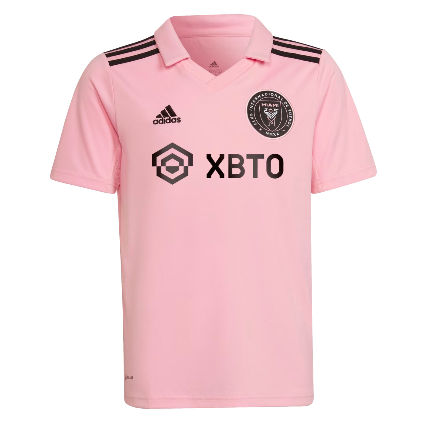 adidas Kids Inter Miami 2022/23 Home Jersey Pink/Black Front