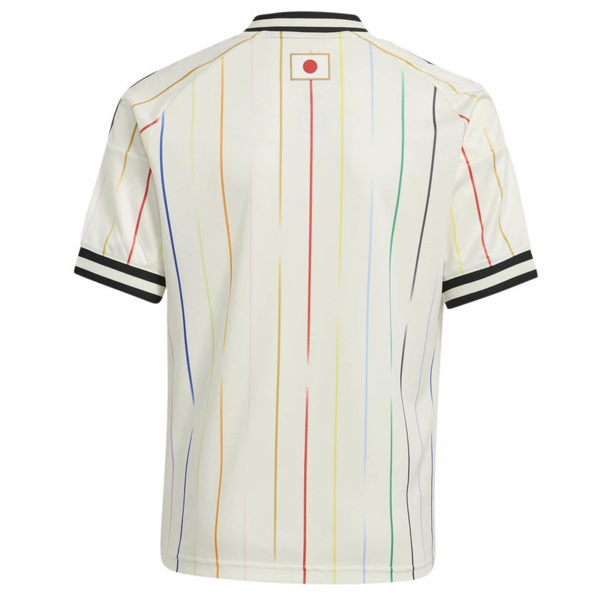 adidas Kids Japan World Cup 2026 Away Jersey White/Black Back
