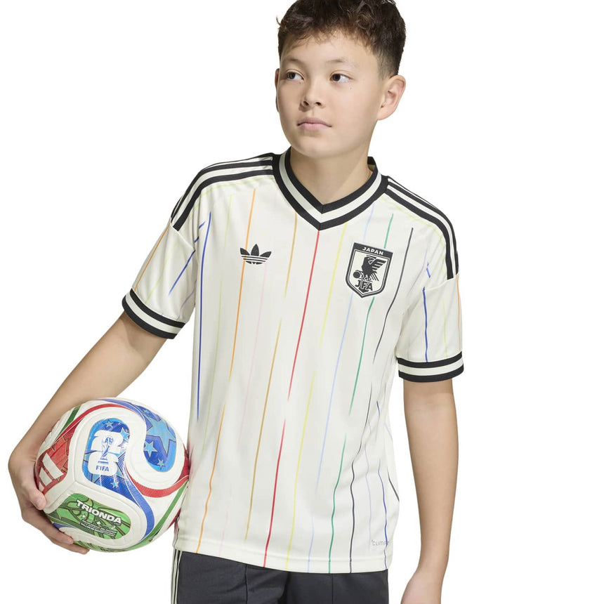 adidas Kids Japan World Cup 2026 Away Jersey White/Black Model