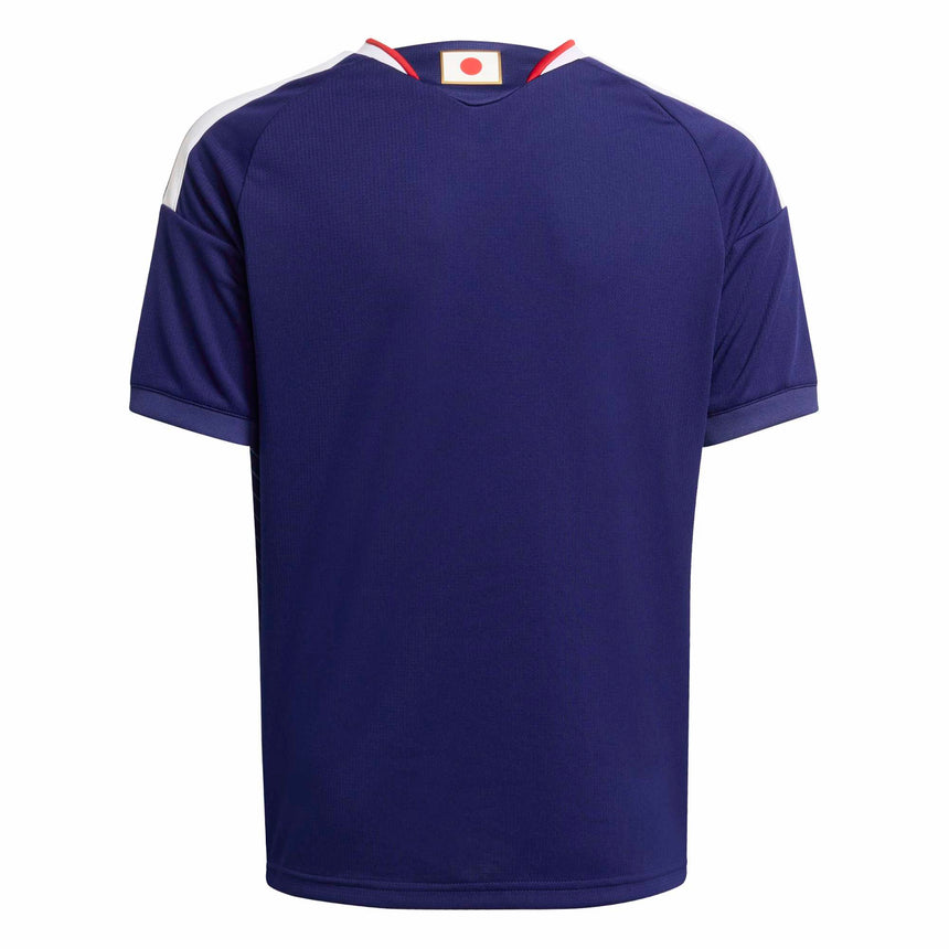 adidas Kids Japan World Cup 2026 Home Jersey Blue Back