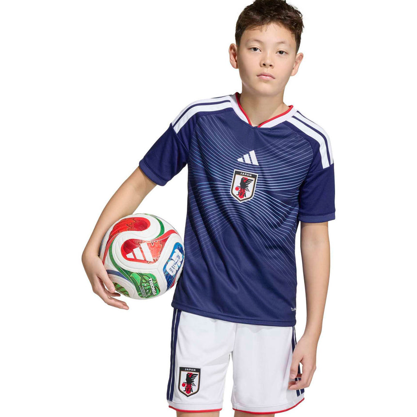 adidas Kids Japan World Cup 2026 Home Jersey Blue Model