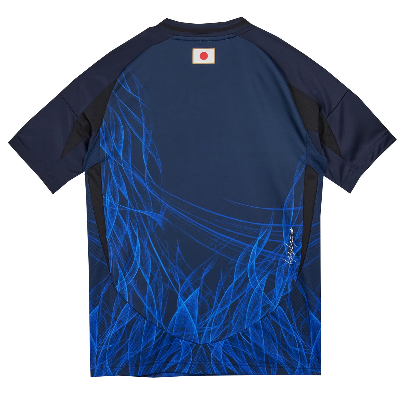 adidas Kids Japan X Y-3 2024/25 Home Jersey Blue/Black/White Back