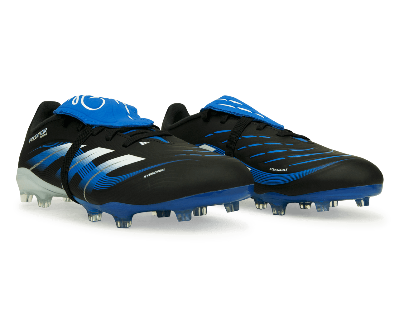 adidas Kids Jude Bellingham Predator League Foldover Tongue FG Black/Blue Together