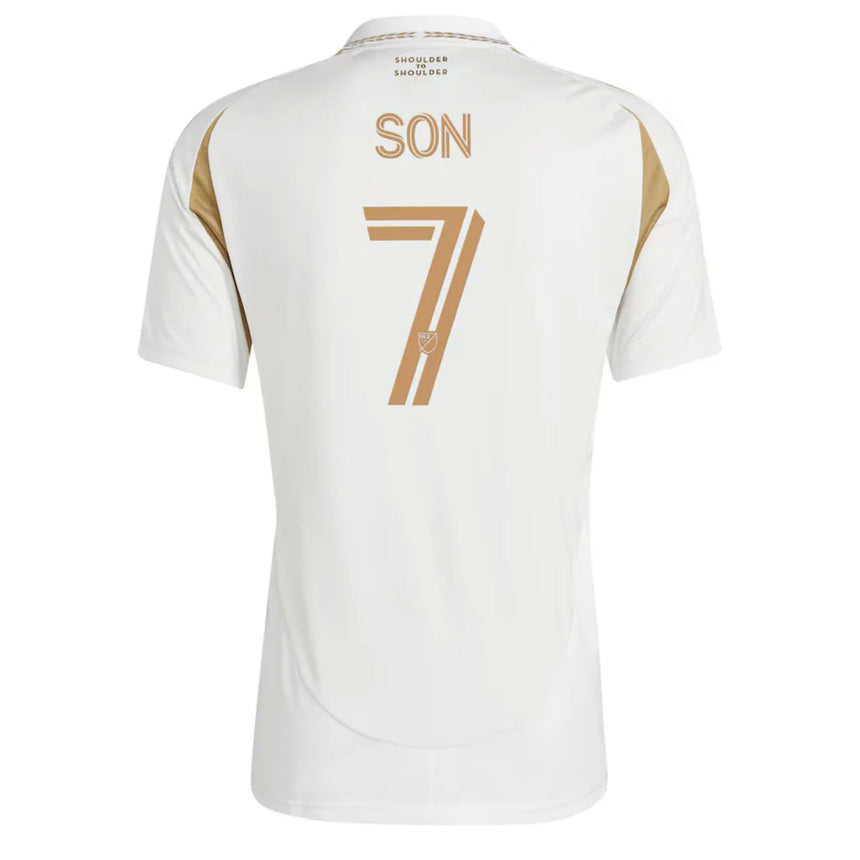 adidas Kids LAFC 2025/26 Away Jersey w/ Son #7 Printing Back