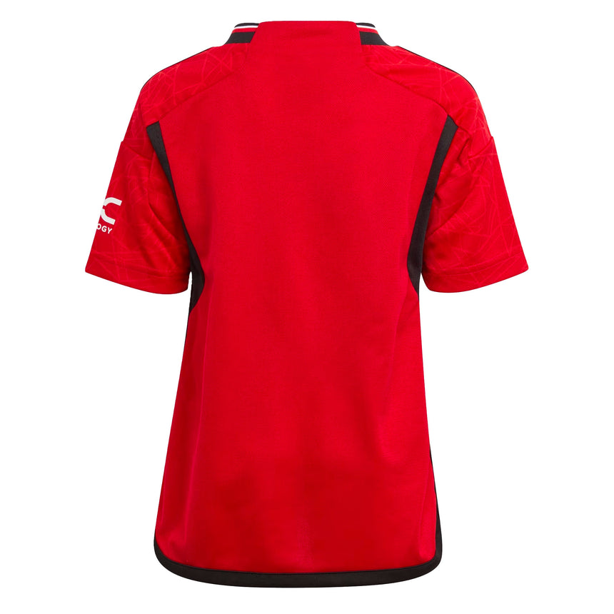 adidas Kids Manchester United 2023/24 Home Minikit College Red/Black Back