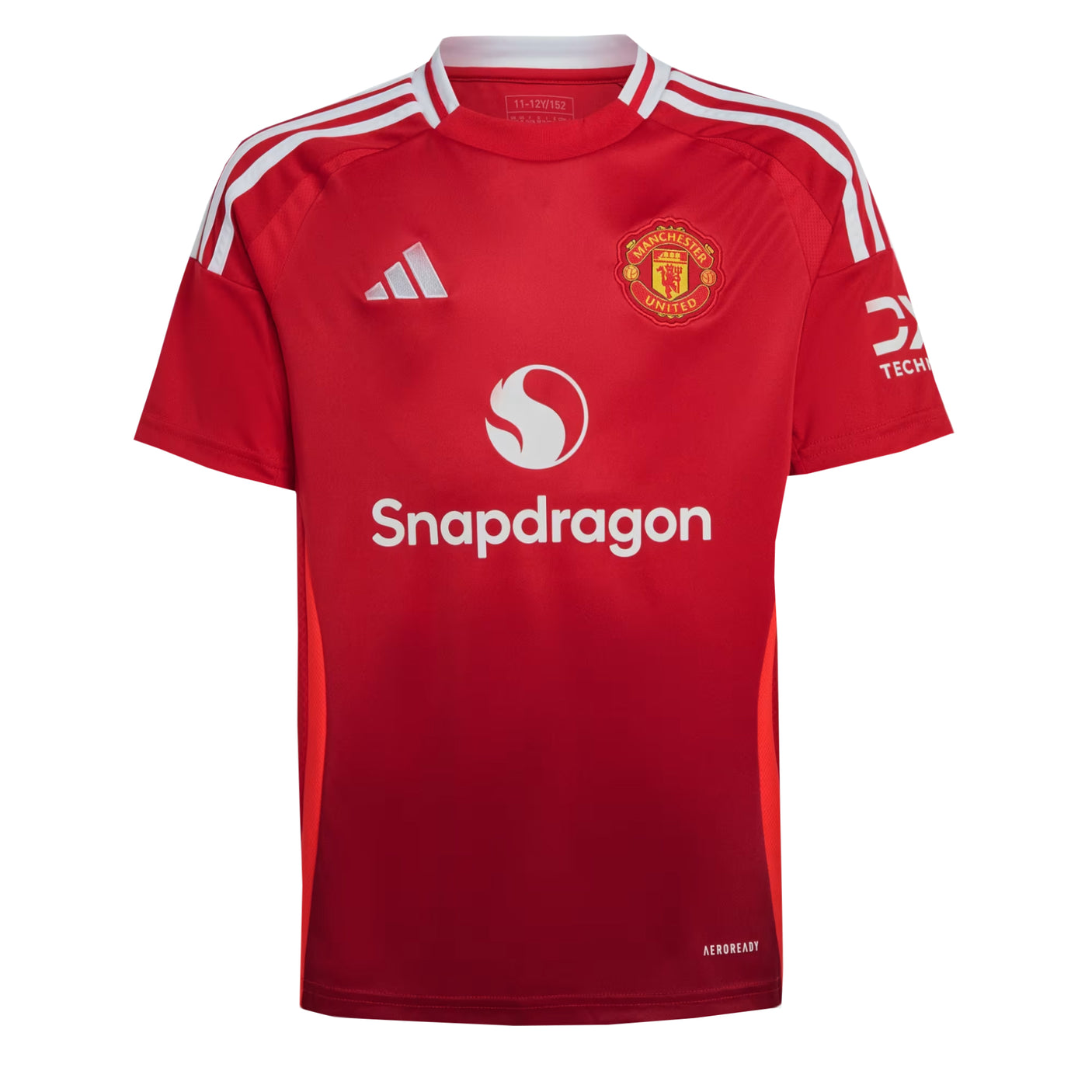 adidas Kids Manchester United 2024/25 Home Jersey Red/White Front