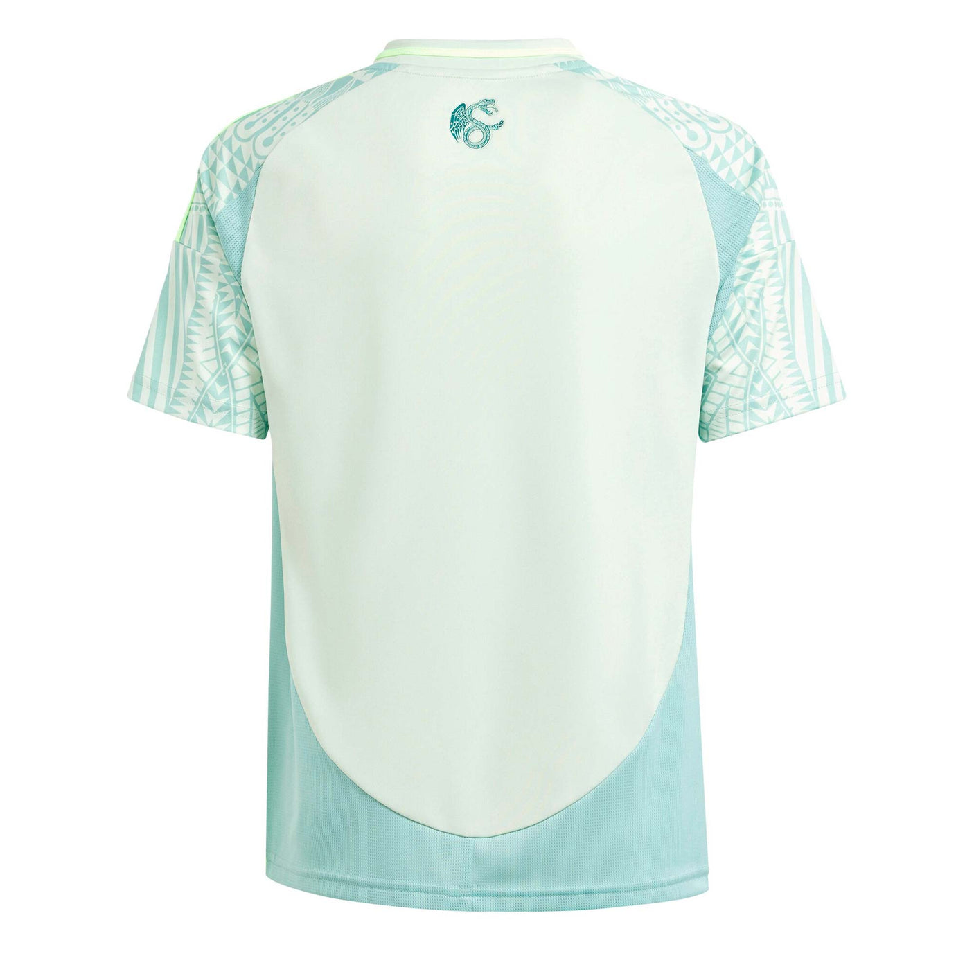 adidas Kids Mexico 2024/25 Away Jersey Light Green Back