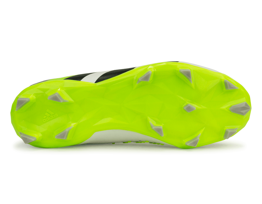 adidas Kids Predator Acccuracy+ FG White/Lucid Lemon Sole