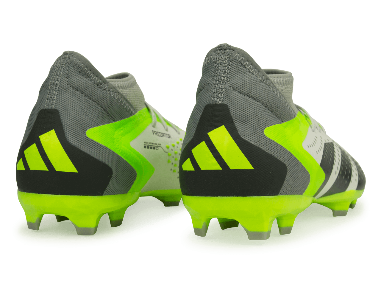 adidas Kids Predator Accuracy.1 FG White/Lucid Lemon Rear