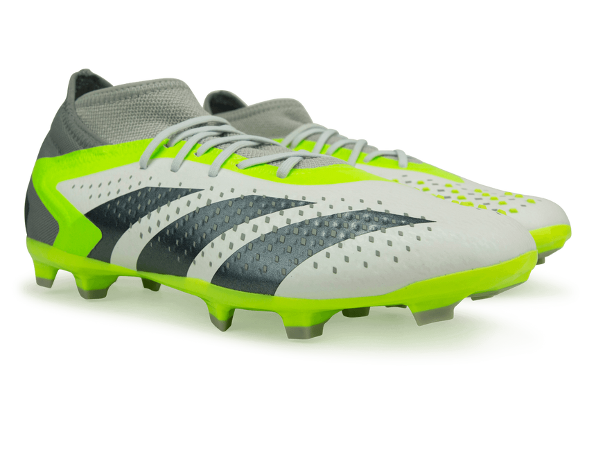 adidas Kids Predator Accuracy.1 FG White/Lucid Lemon Together