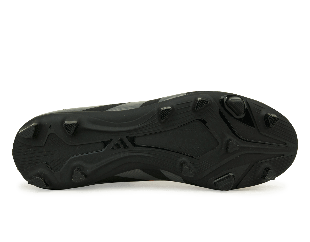 adidas Kids Predator Club Sock FG/MG Black/Metallic/Red Sole