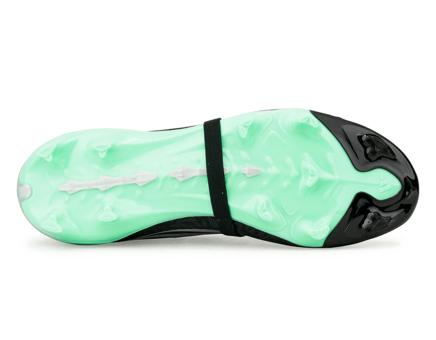 adidas Kids Predator Elite Fold-Over Tongue FG Black/Mint Bottom