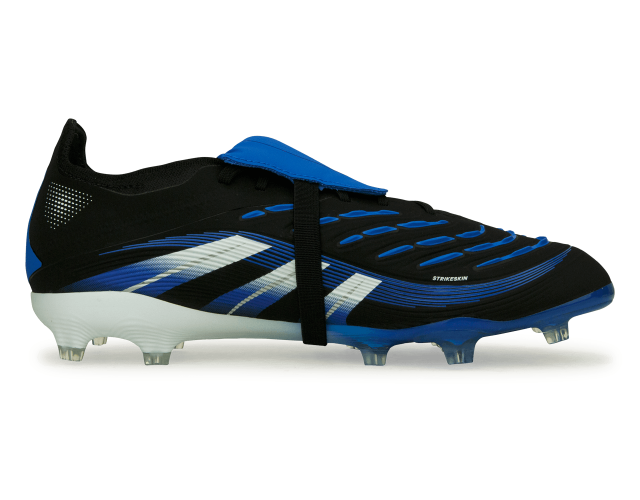adidas Kids Jude Bellingham Predator Elite Foldover Tongue FG Black/Blue Side