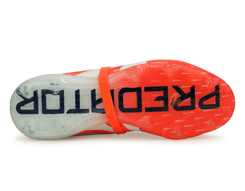 adidas Kids Predator Elite Foldover Tongue FG Signal Coral/White Sole