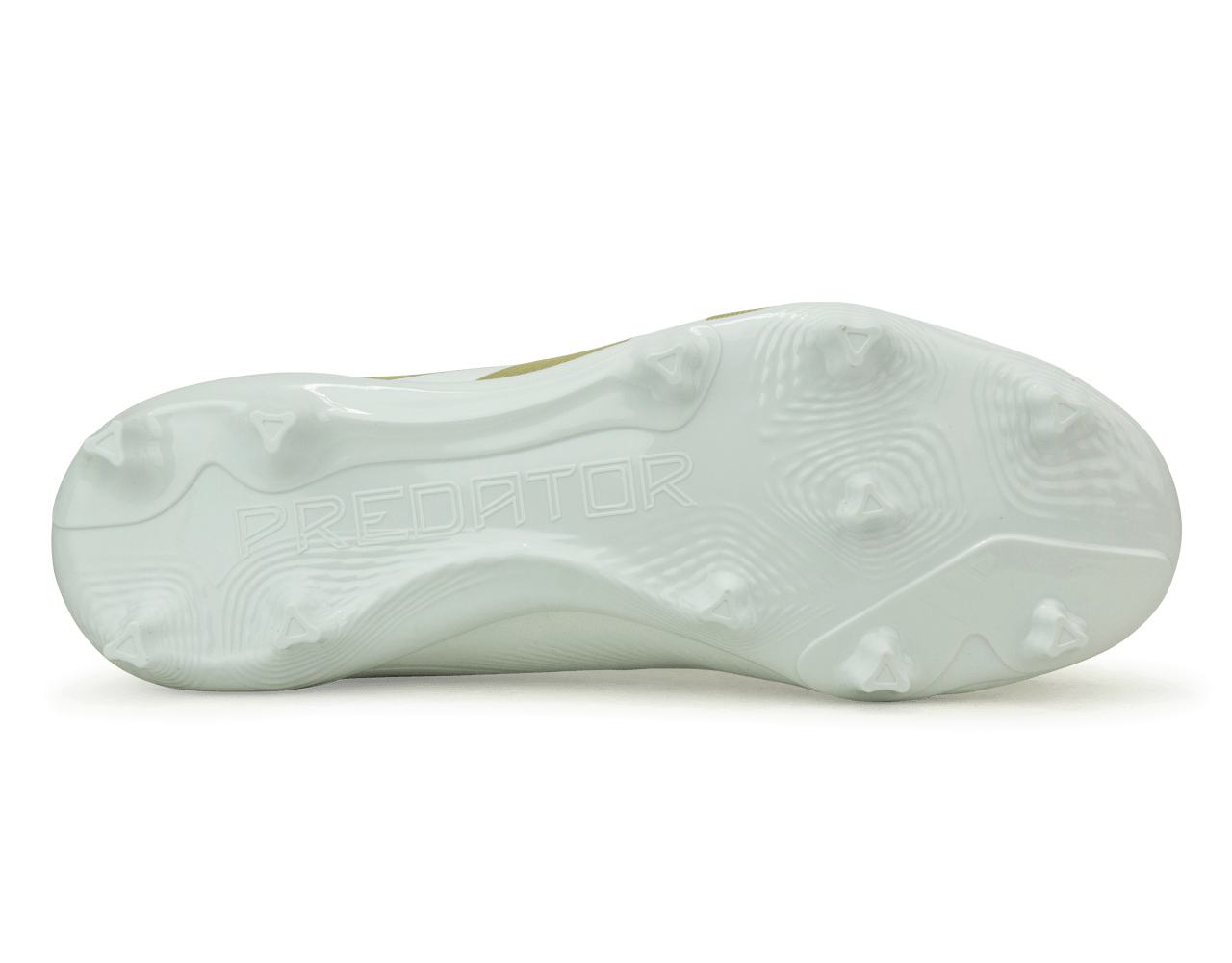 adidas Kids Predator League FG White/Gold Sole