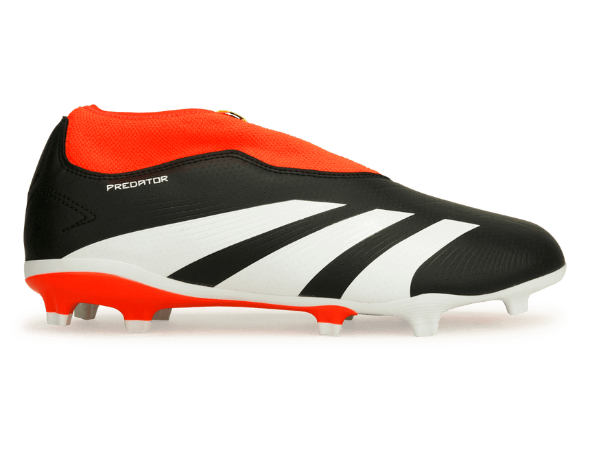 adidas Kids Predator League LL FG Core Black/Solar Red