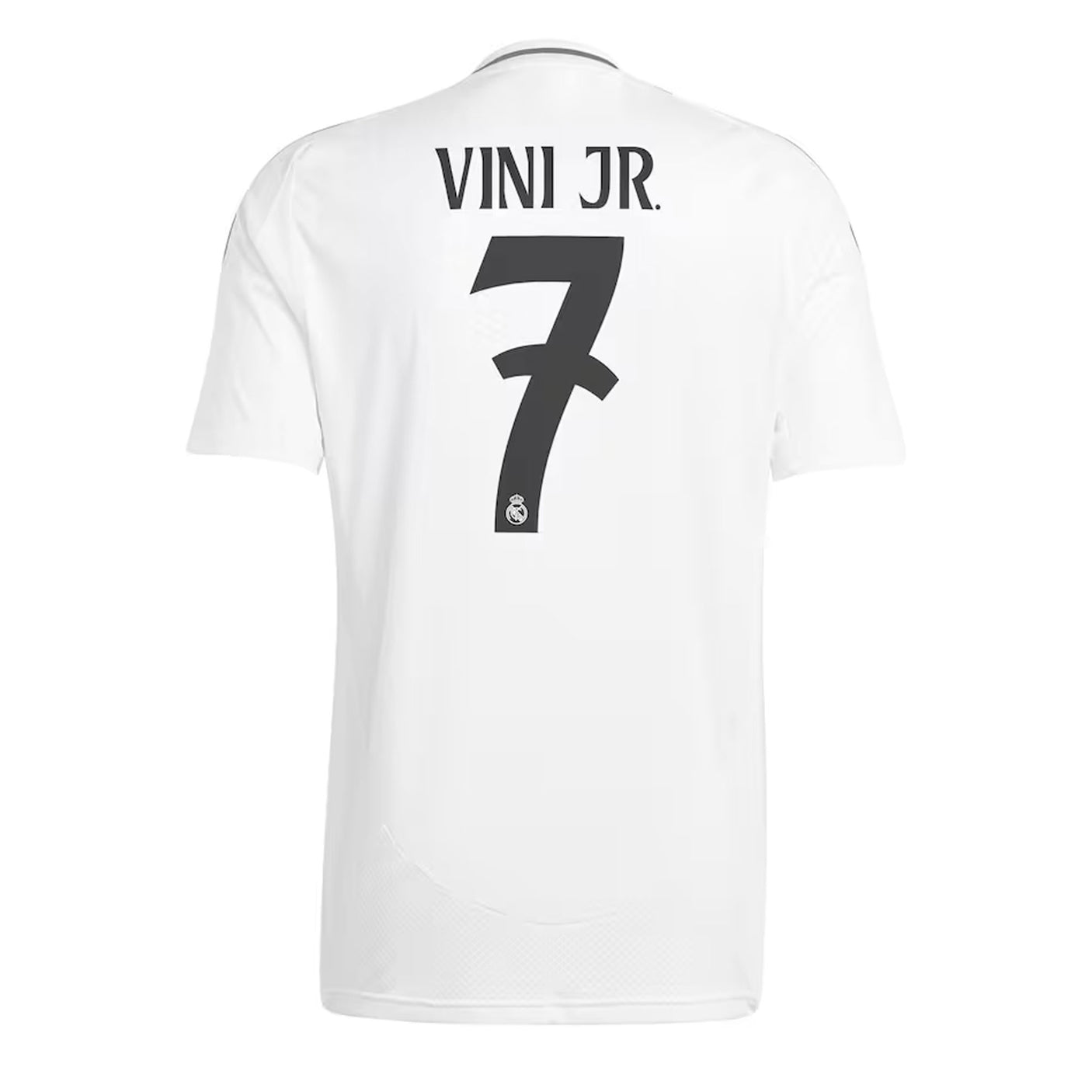 adidas Kids Real Madrid 2024/25 Home Jersey w/ Vini Jr #7 Printing Back