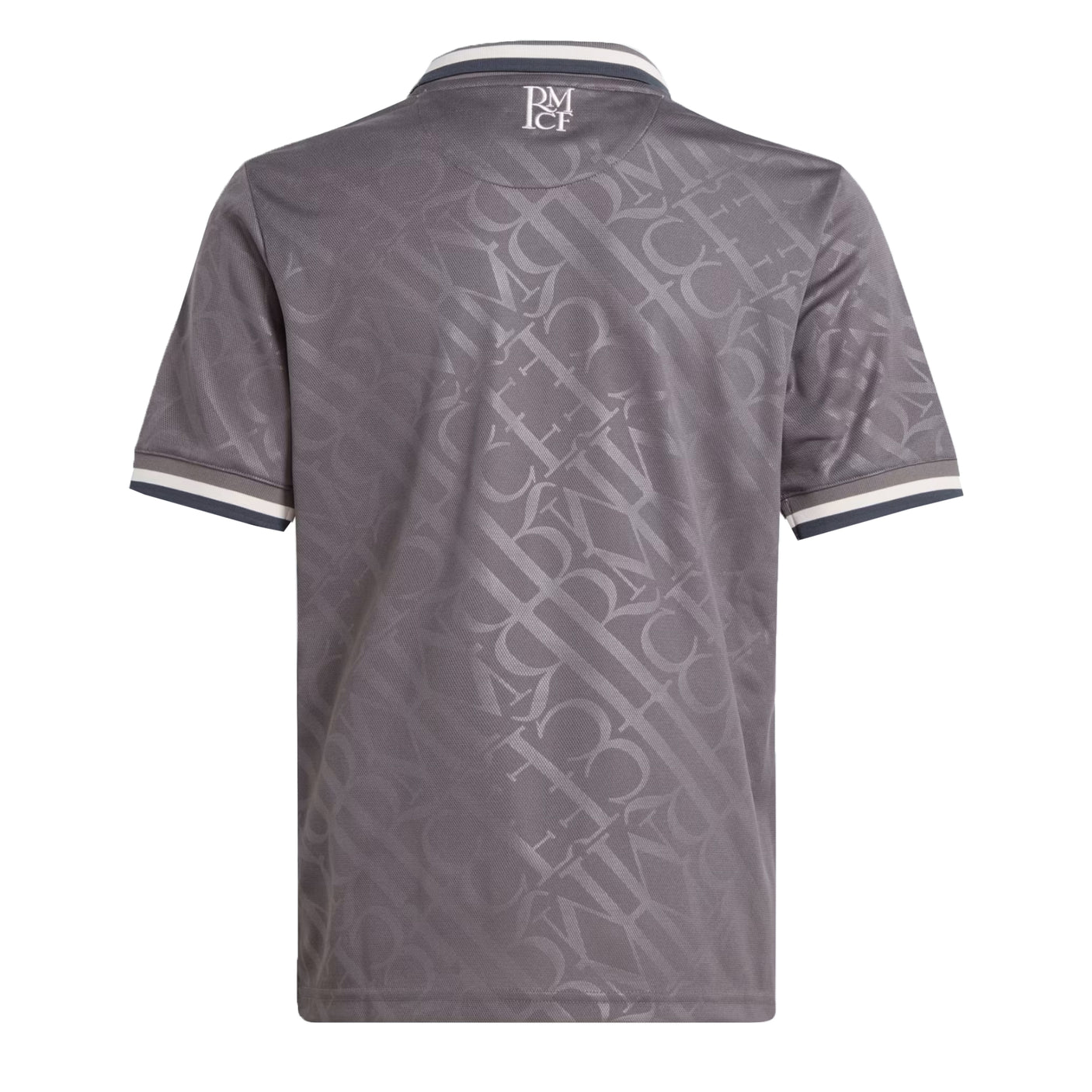 adidas Kids Real Madrid 2024/25 Third Jersey Charcoal Back