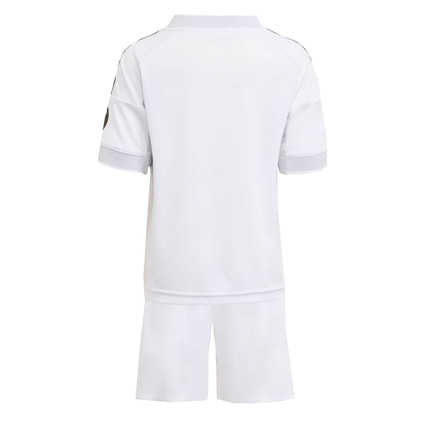 adidas Kids Real Madrid 2025/26 Home Mini Kit White Both Back