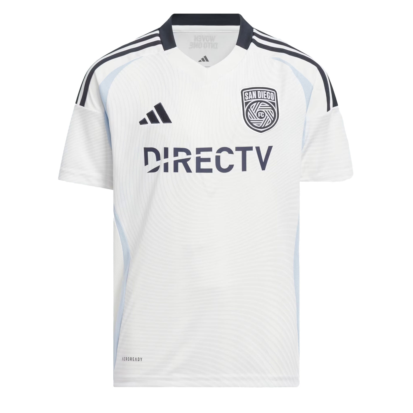adidas Kids San Diego DC 2025/26 Away Jersey White Front