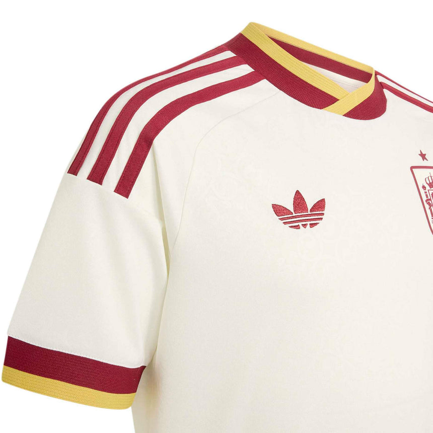 adidas Spain Kids Away Stadium 2026 Jersey Neck