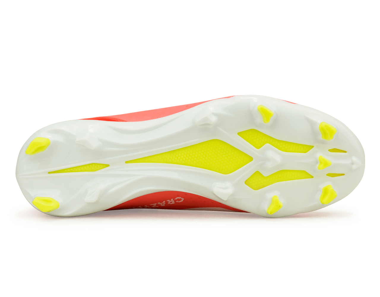 adidas Kids X Crazyfast League FG Solar Red/White Heel Sole