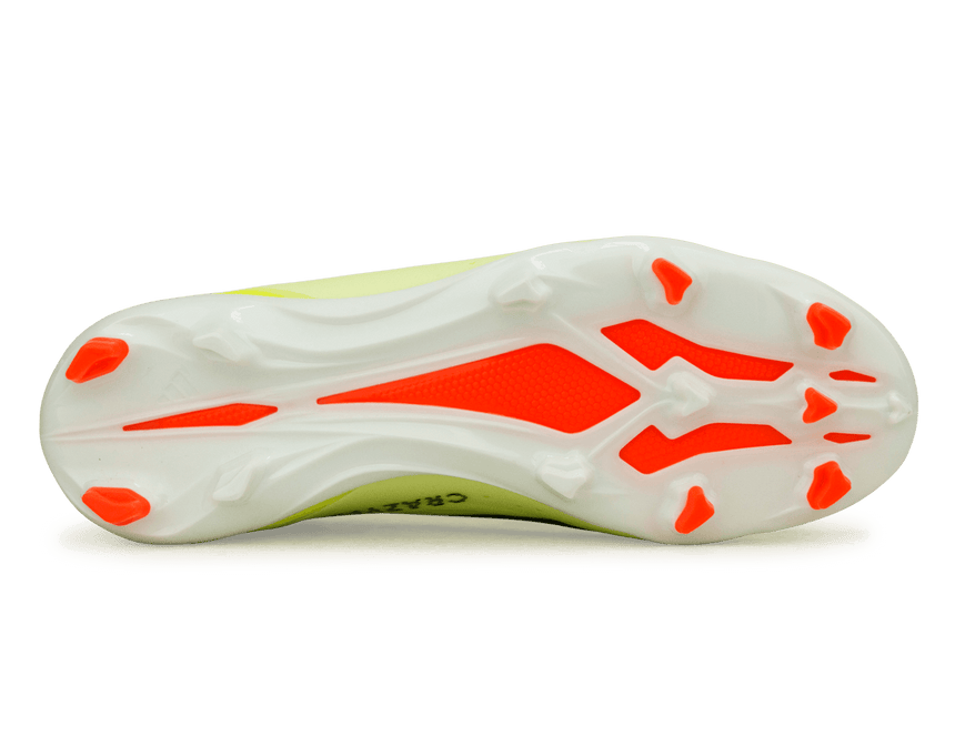 adidas Kids X Crazyfast League FG Solar Yellow/Core Black Sole