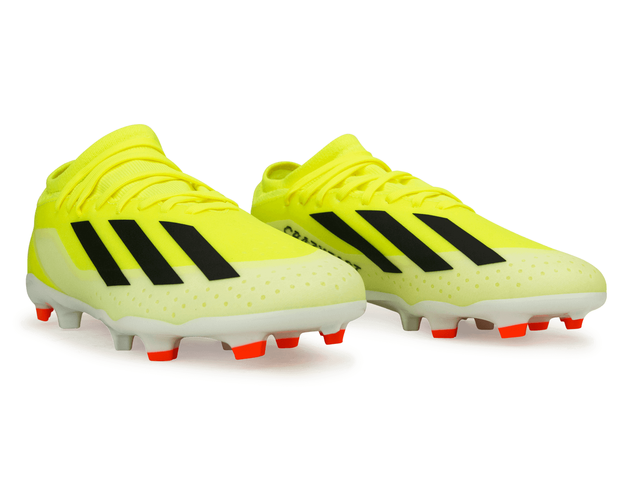 adidas Kids X Crazyfast League FG Solar Yellow/Core Black Together
