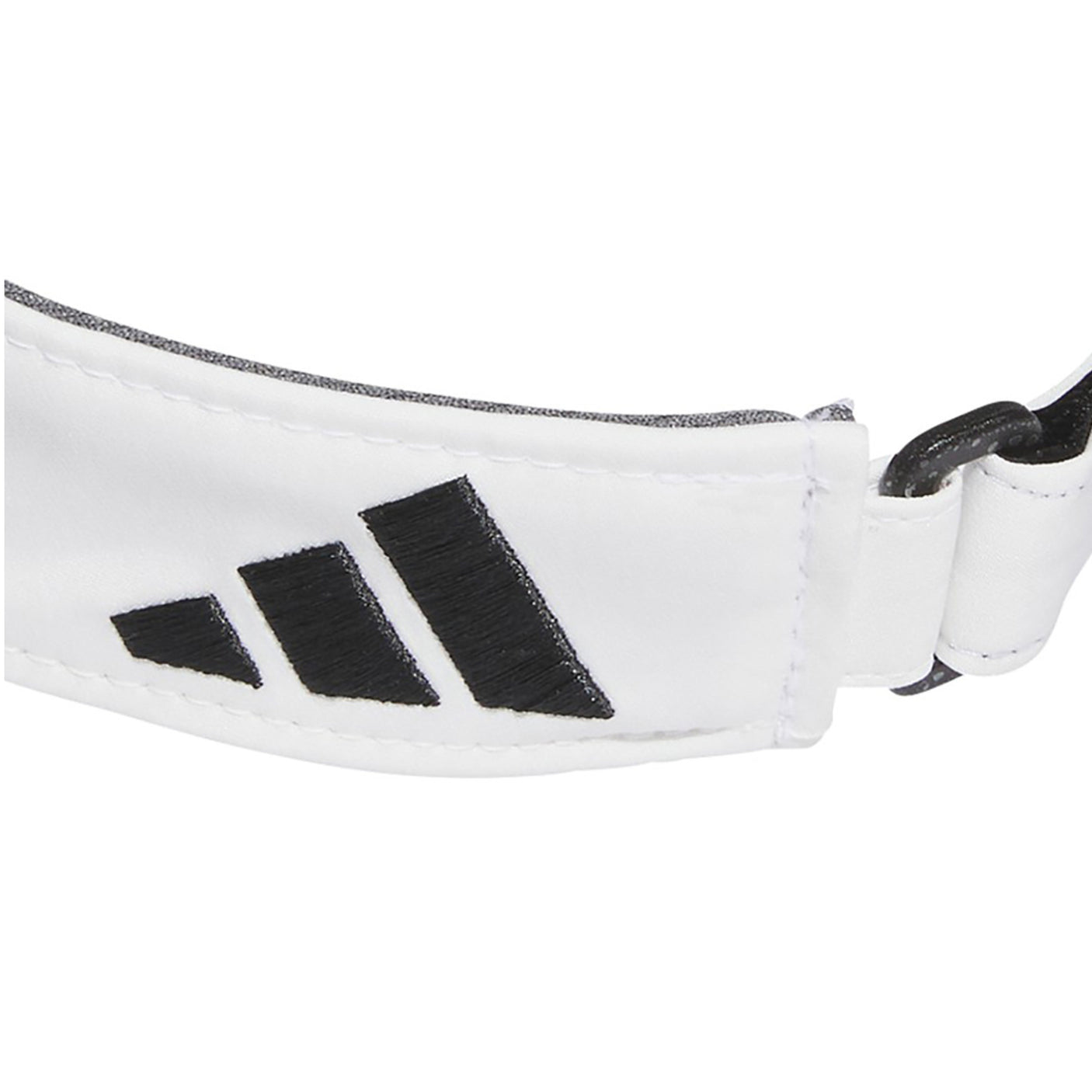adidas Low Profile Adjustable Visor White Back