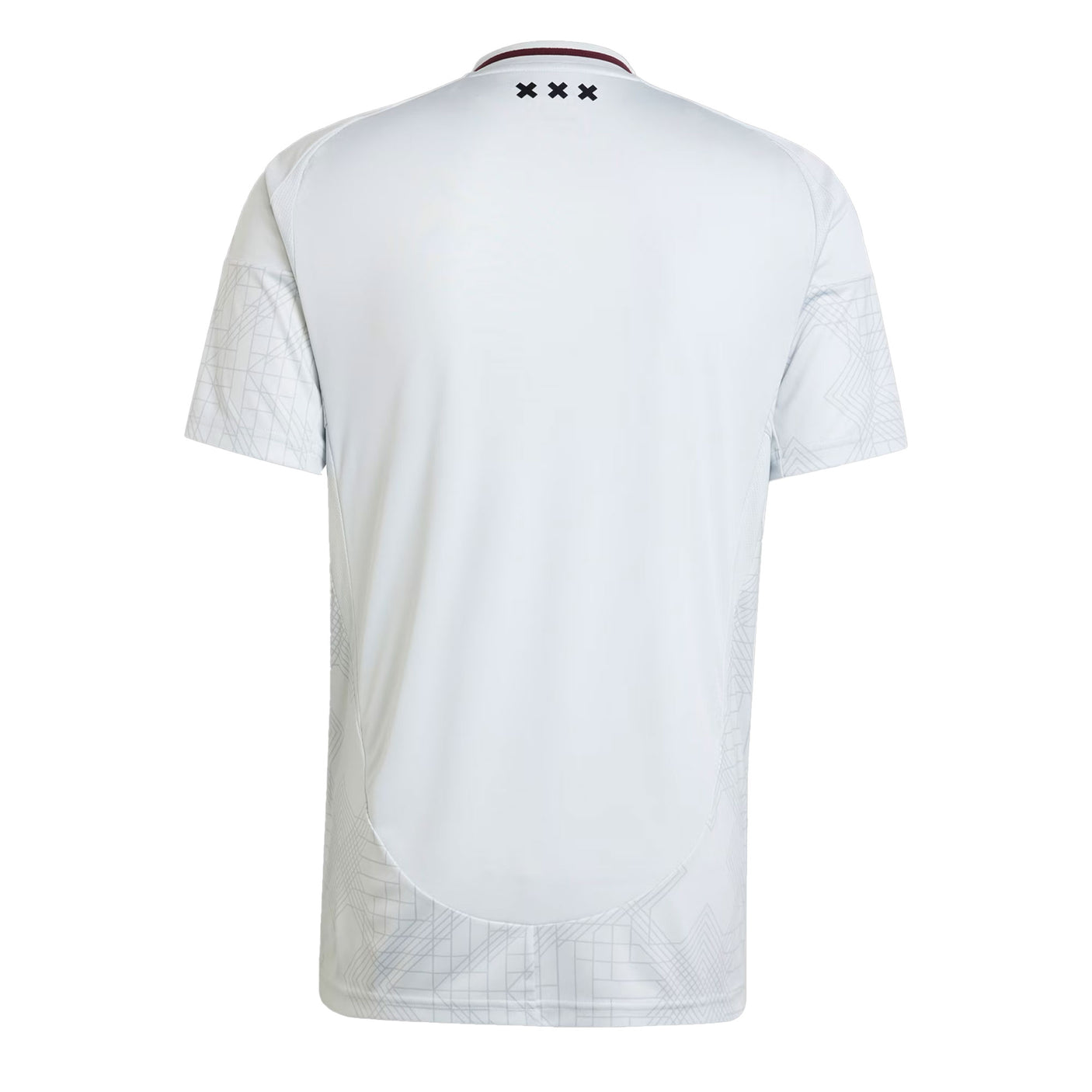 adidas Men's Ajax 2024/25 Third Jersey Clear Grey Back