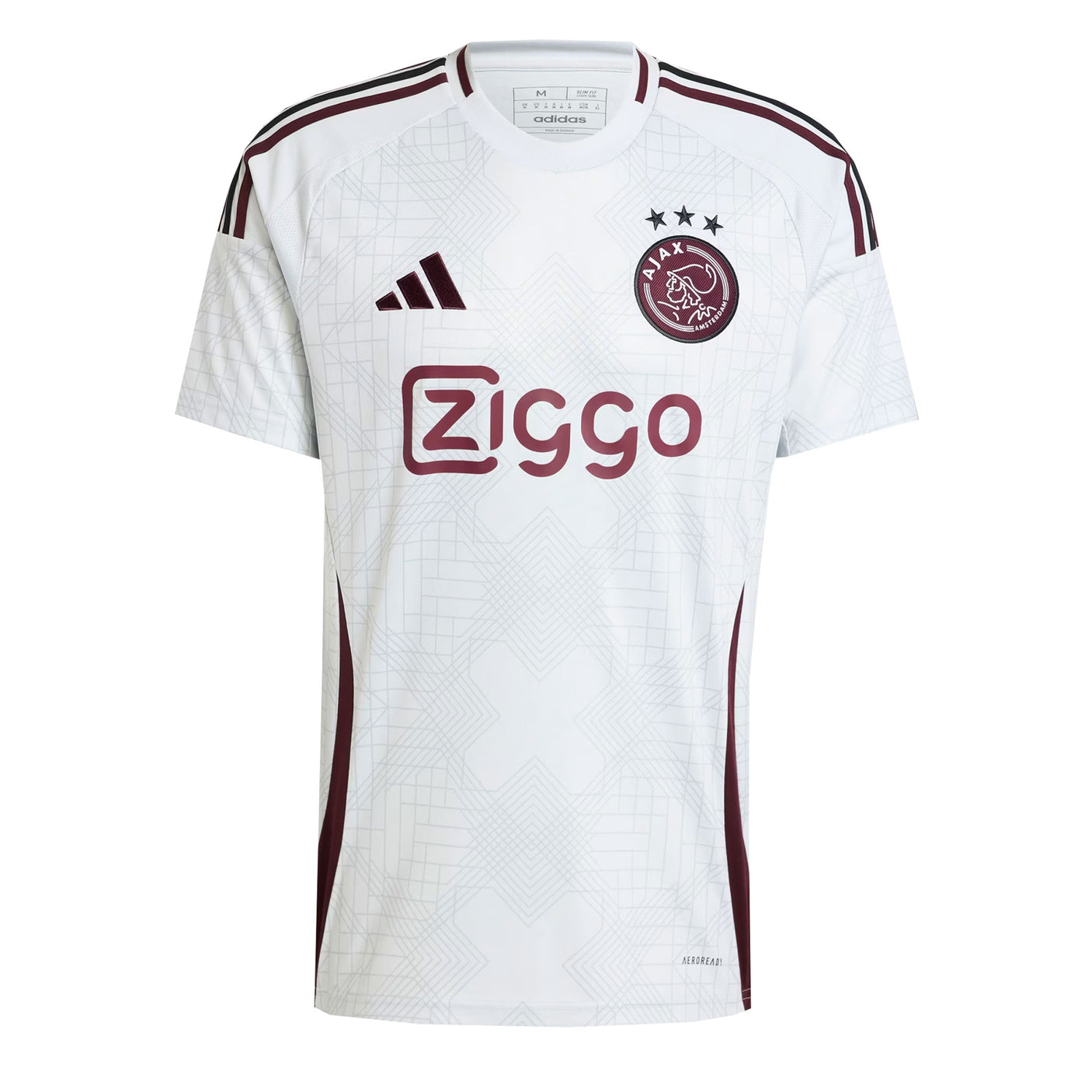 adidas Men's Ajax 2024/25 Third Jersey Clear Grey Front