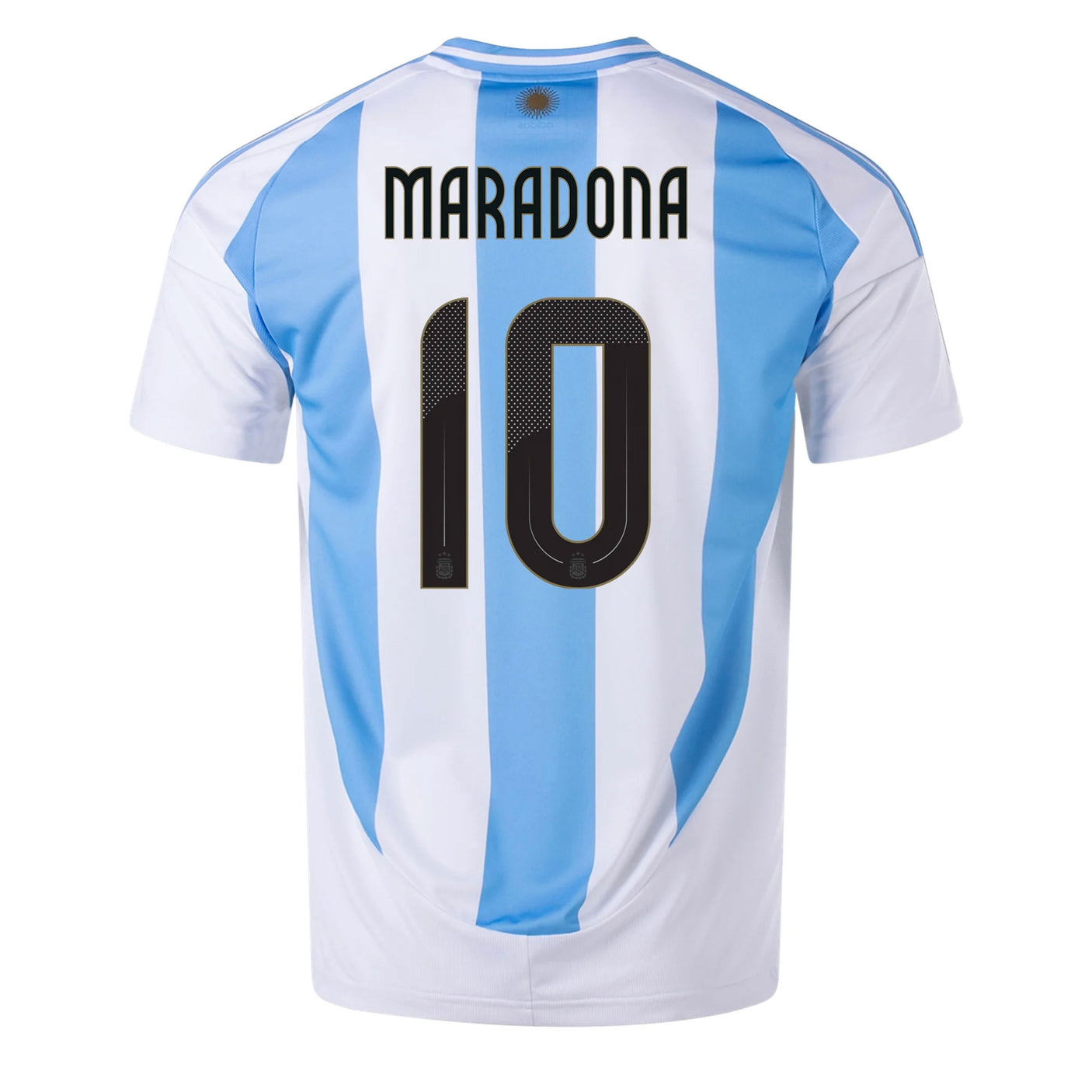 adidas Men's Argentina 2024/25 Home Jersey w/ Maradona #10 Printing Back