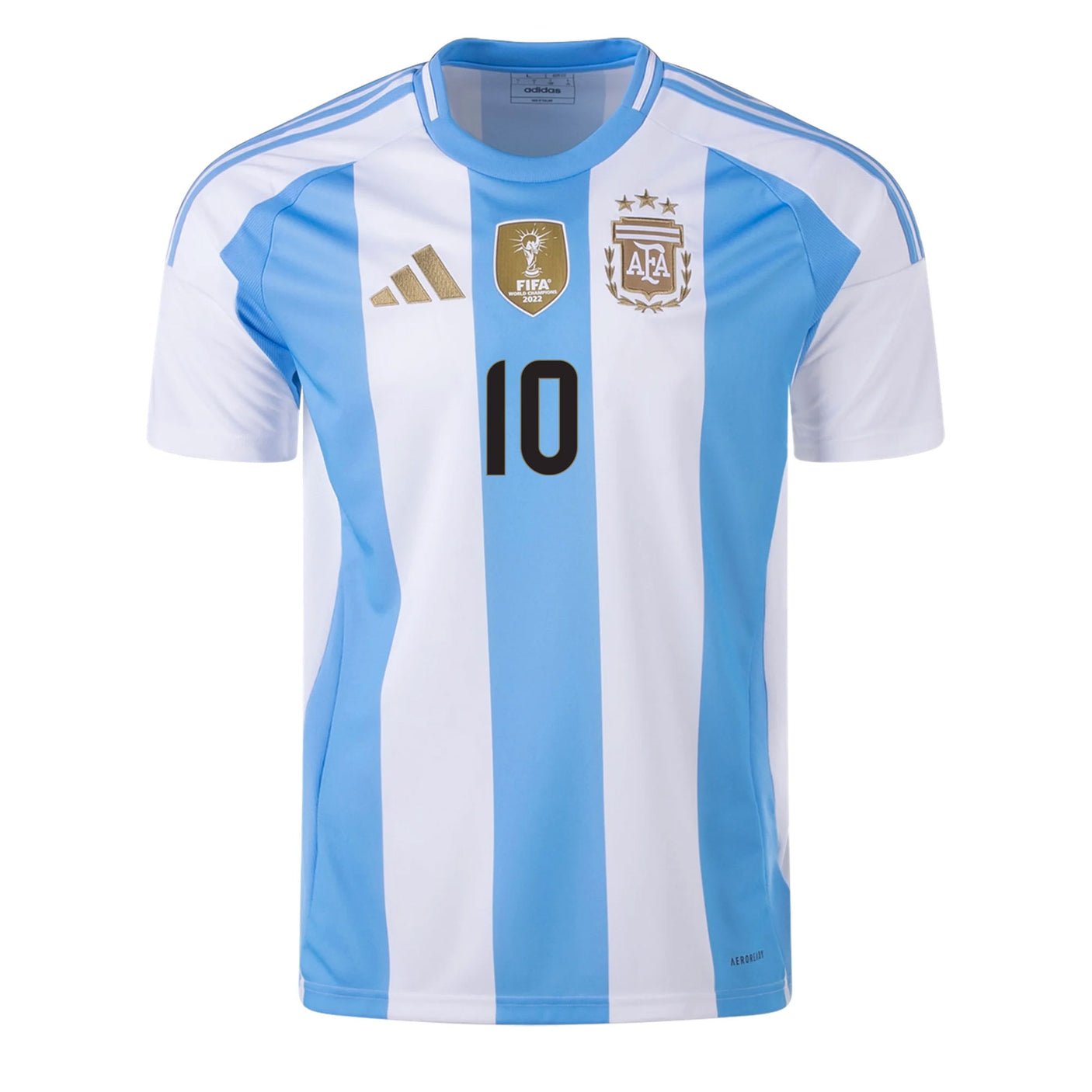 adidas Men's Argentina 2024/25 Home Jersey w/ Maradona #10 Printing Front