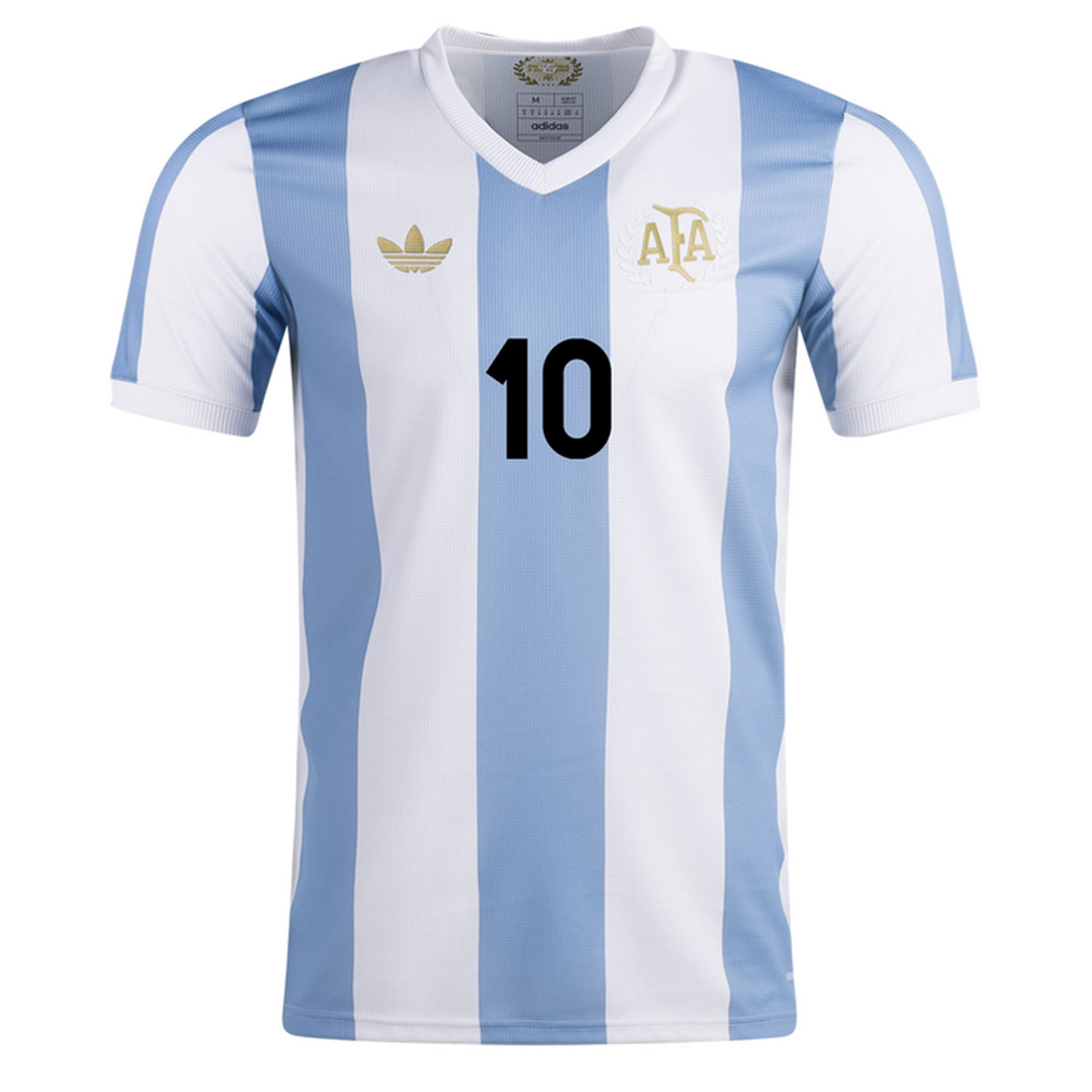 adidas Men's Argentina 50th Anniversary Jersey w/ Maradona #10 Printing Front