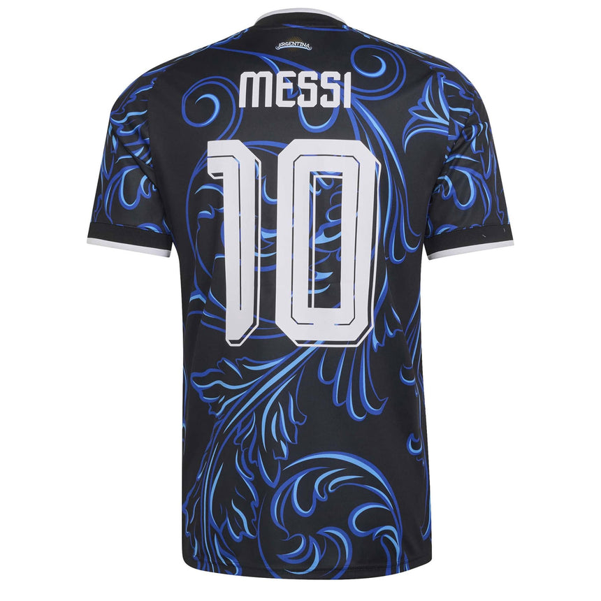 adidas Men's Argentina World Cup 2026 Away Jersey w/ Messi #10 Printing Back