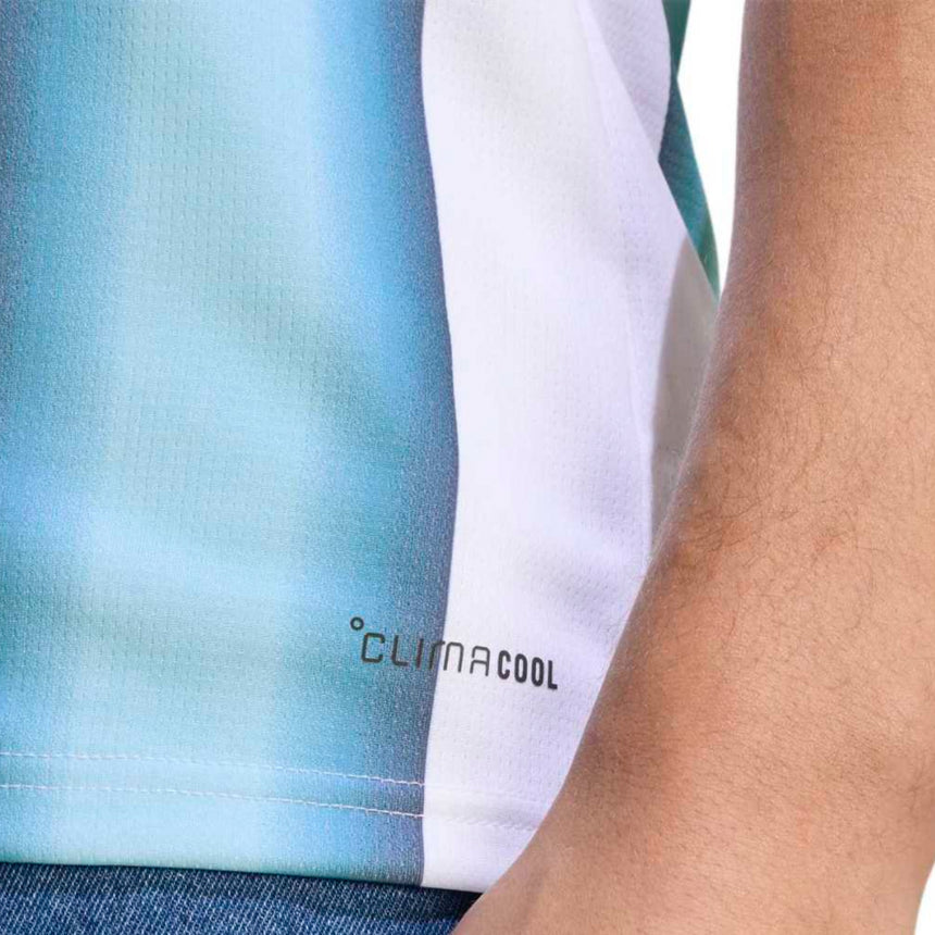adidas Men's Argentina World Cup 2026 Home Jersey White/Sky Blue Hem