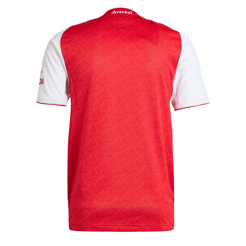 adidas Men's Arsenal 2025/26 Authentic Home Jersey Red/White Back