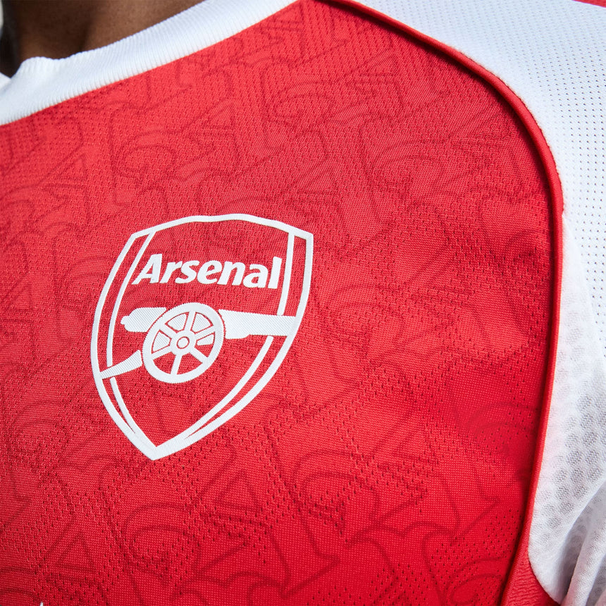 adidas Men's Arsenal 2025/26 Authentic Home Jersey Red/White Crest