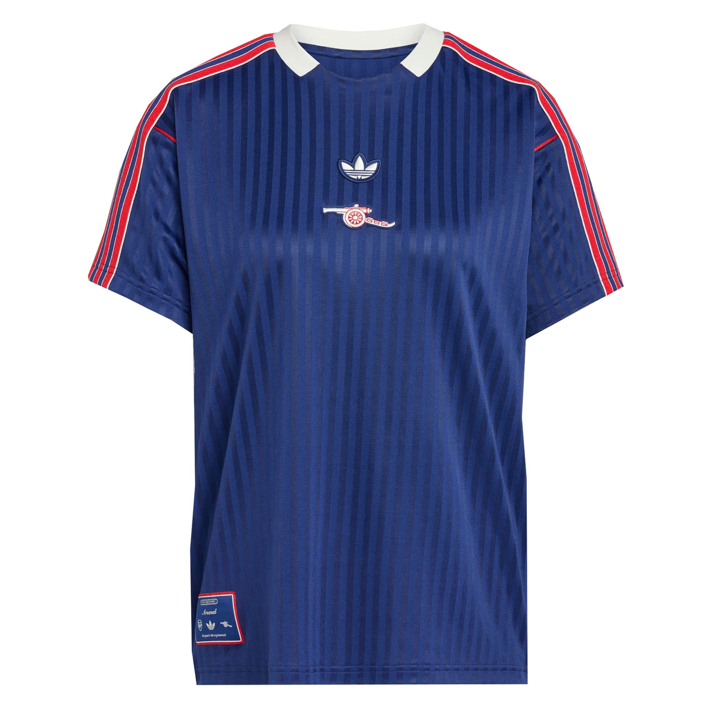 adidas Men's Arsenal 2025/26 Icon Jersey Navy/Red/White Front