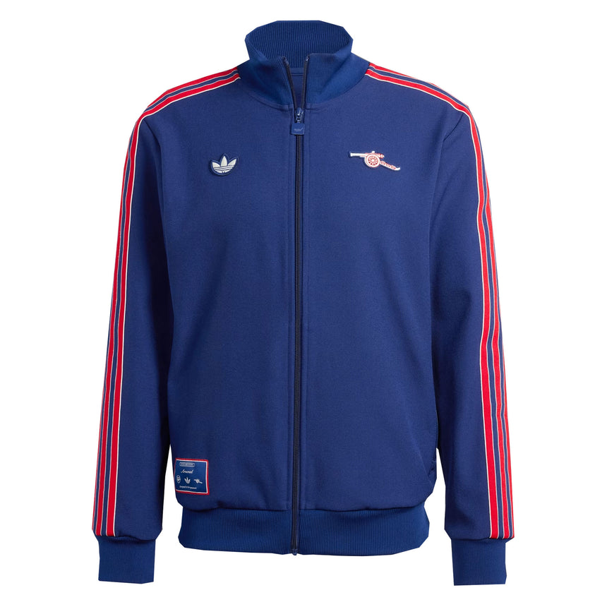 adidas Men's Arsenal 2025/26 Terrace Icons Track Jacket Night Sky Front
