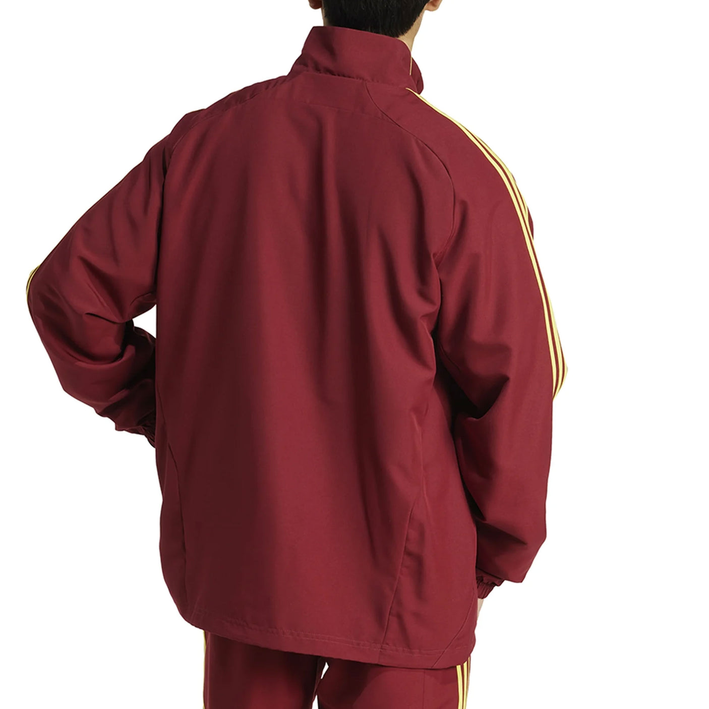 adidas Men's Arsenal Urban Purist Jacket Red/Yellow Back