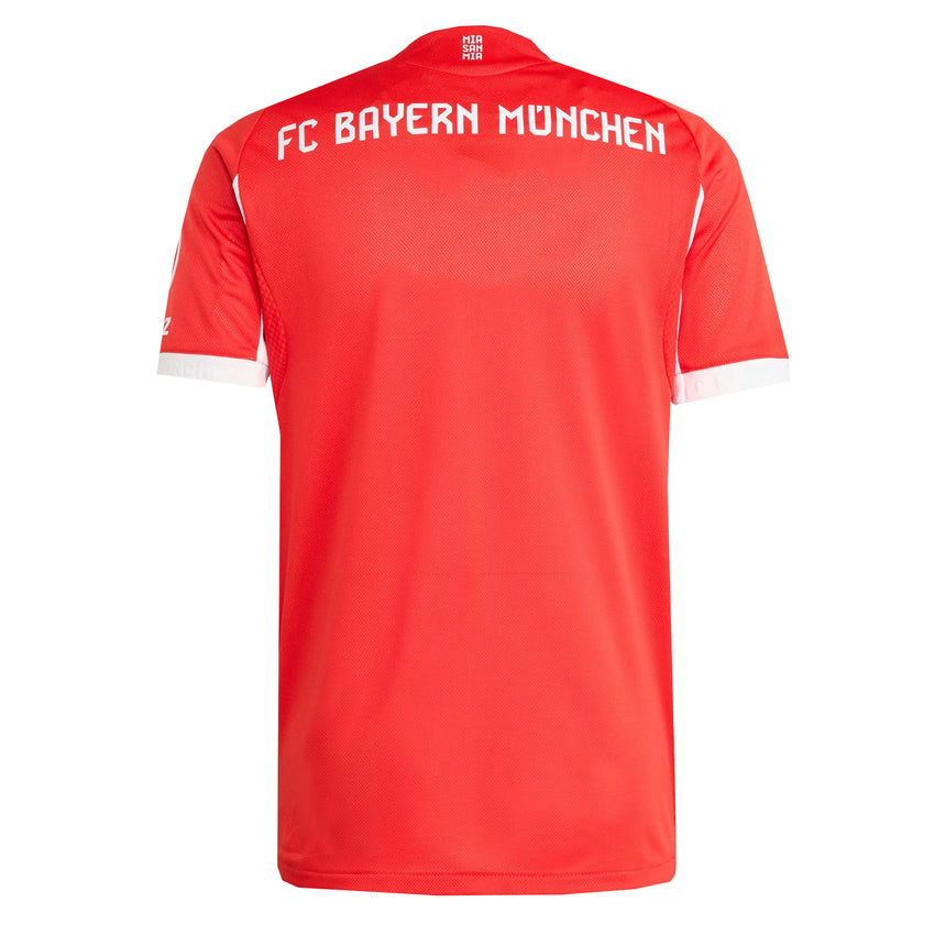 adidas Men's Bayern Munich 2025/26 Authentic Home Jersey Red/White Back